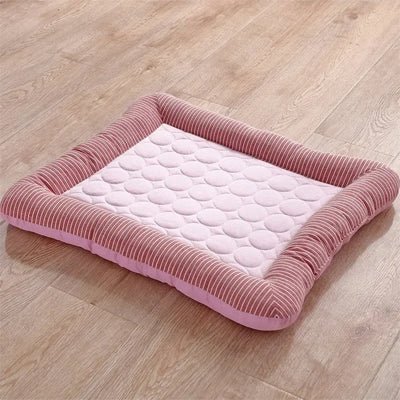 tapis pour chien rafraichissant cozyfresh rose
