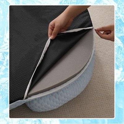 tapis rafraichissant chien icedsilk zipper