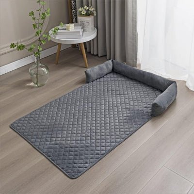 tapis xxl pour chien gris fonce