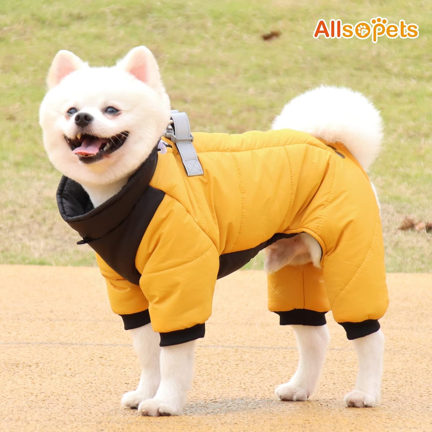 Doudoune pour Chien - WarmJacketDog™ - Jaune